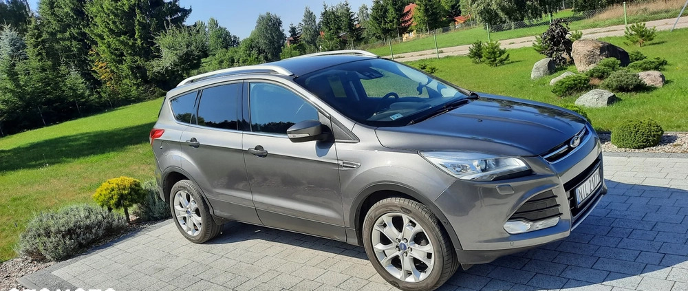 Ford Kuga cena 52500 przebieg: 174737, rok produkcji 2013 z Iława małe 407